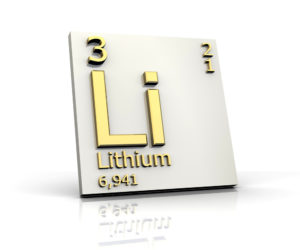 Gold Lithium symbol