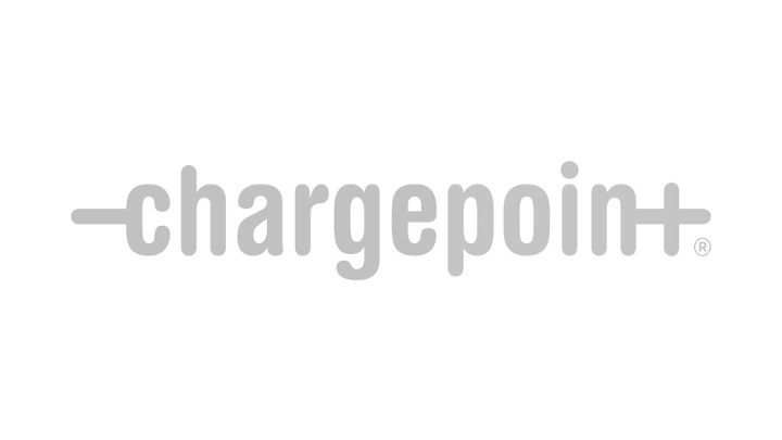 Gray Chargepoint logo
