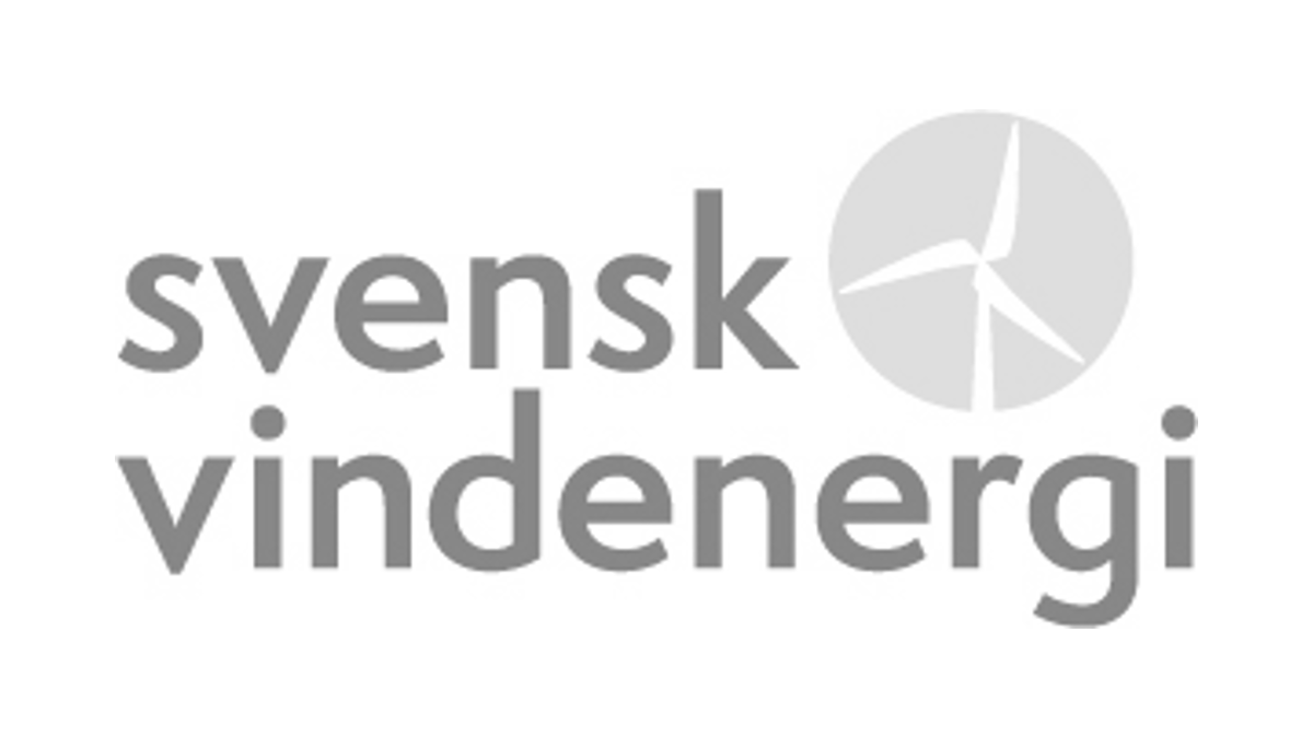 Gray Svensk Vindenergi logo