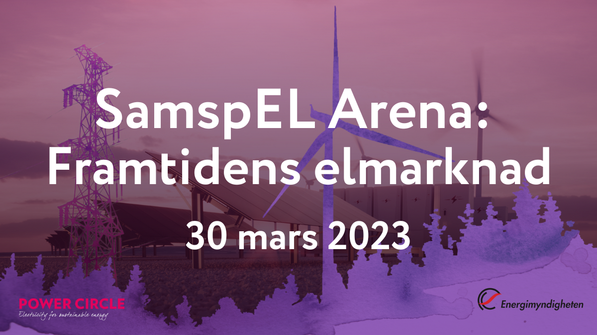 Läs mer om artikeln SamspEL Arena: Framtidens elmarknad