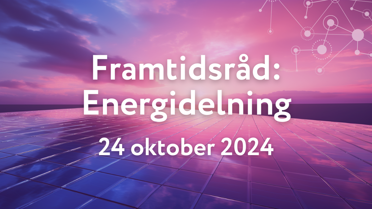 Läs mer om artikeln Framtidsråd: Energidelning